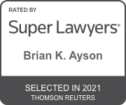 Super Lawyers Brian K. Ayson 2021